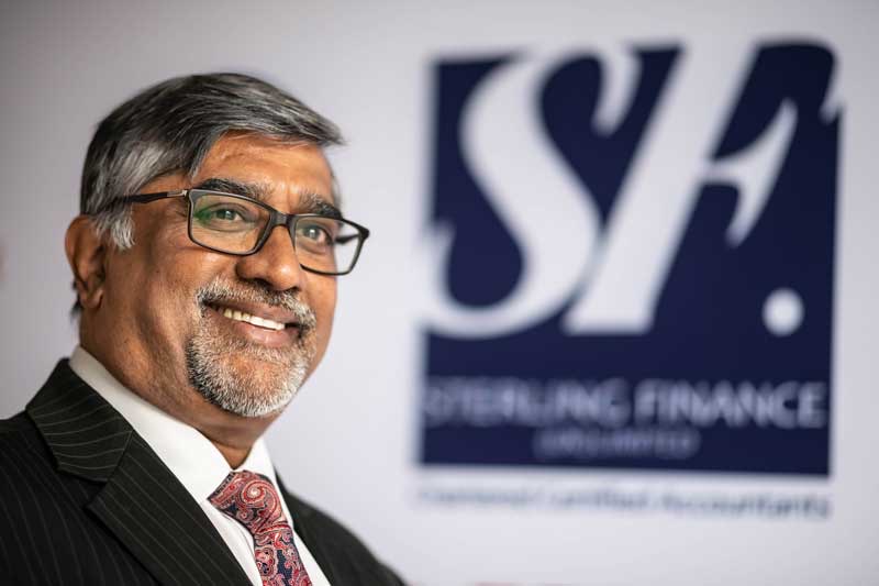Kamlesh Rajput FCCA, founder of Sterling Finance